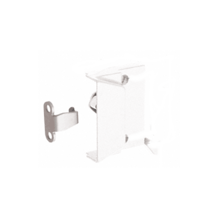 CRL EP23056 White Window Sash Lock with 2" Screw Holes