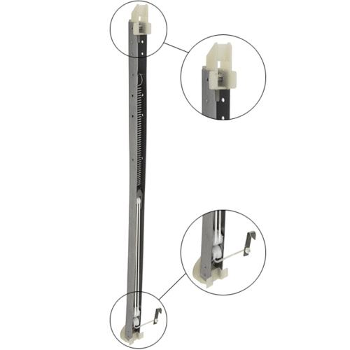 CRL FA2640GW 2640 Window Channel Balance with FS293BA Guides Attached