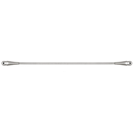 CRL GAS145BS 316 Brushed Stainless 45" Glass Awning System Connecting Rod for 42" Wide Panels