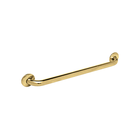 CRL GB24BR Polished Brass 24" Grab Bar