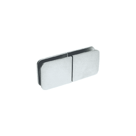 CRL GCB188BSC Brushed Satin Chrome Traditional Movable Glass-To-Glass Transom Glass Clamp