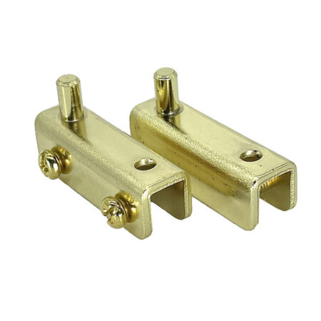 CRL GDH5BR Brass Standard Mount Glass Door Hinge