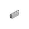 CRL GDH7BL Black Rectangular Strike Plate