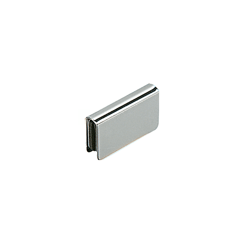 CRL GDH7BL Black Rectangular Strike Plate