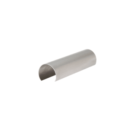 CRL GR10CSS Stainless Steel Connector Sleeve for 1" Cap Railings, Cap Rail Corners and Hand Railings