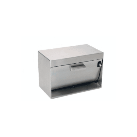 CRL H0P1611 Brushed Stainless Counter Top/Window Opening Pass-Thru Hopper