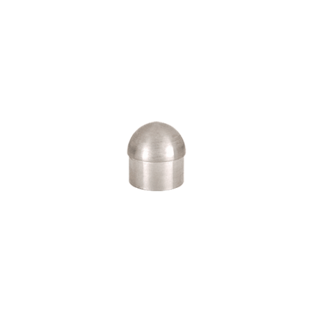 CRL HR15DBS Brushed Stainless Dome End Cap for 1-1/2" Tubing