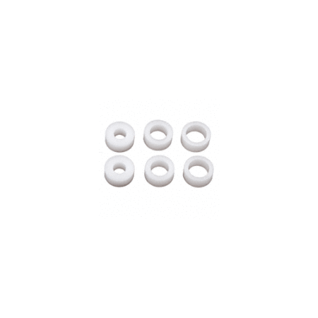 CRL HYDS White Bushing Spacer Pack - 6/Pk