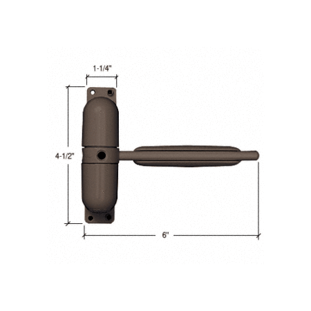 CRL KC18US Brown Spring Door Closer