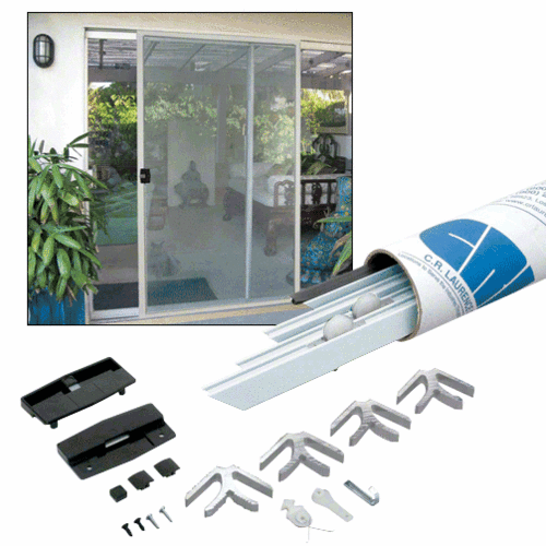 CRL KD13430 Gray 31" x 81" K.D. Screen Door Kit