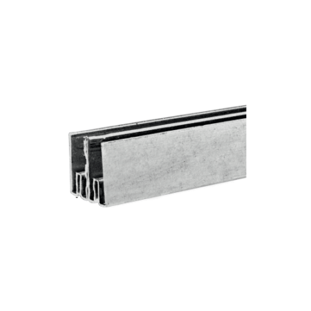 CRL KV999 Zinc Plated Steel Roll-Ezy Double Lower Track - 144"