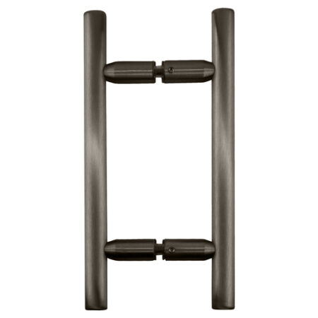 CRL LP6X6ABN Antique Brushed Nickel 6" Ladder Style Back-to-Back Pull Handle