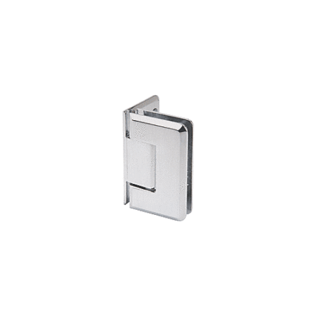 CRL P1N544BSC Brushed Satin Chrome Pinnacle 544 Series 5 Degree Wall Mount Offset Back Plate Hinge