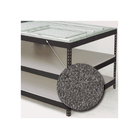 CRL P8099 72" Screen Table Carpet - 108" Long