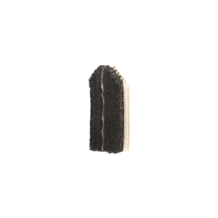 CRL PDP1BL Black Door Jamb Dust Pad