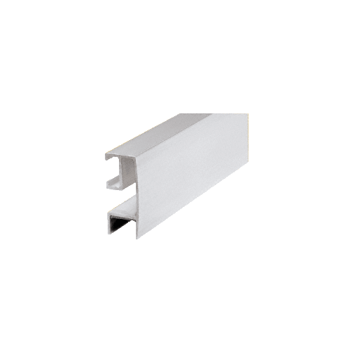 Brixwell RF144BA-CCP72-XCP2 Brite Anodized Rectangular Mirror Frame Extrusion 72" Stock Length - pack of 2