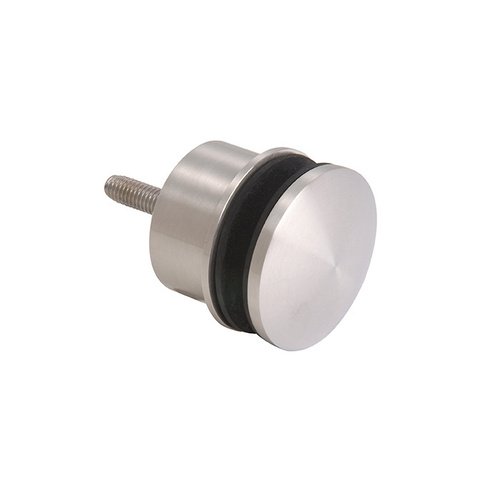 CRL RS0B2135BS 316 Brushed Stainless 2-3/8" x 1-3/4" Point Supported Standoff Base and Domed Cap