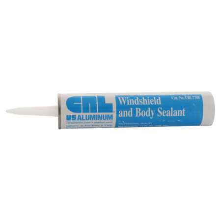 CRL RTV408AL Aluminum RTV408 Neutral Cure Silicone - Cartridge