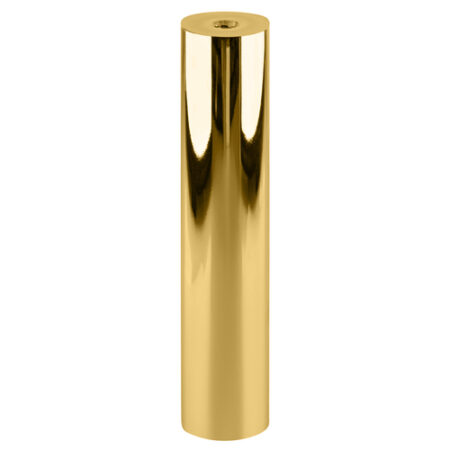 CRL S0B1146BR Brass 1-1/4" Diameter by 6" Standoff Base