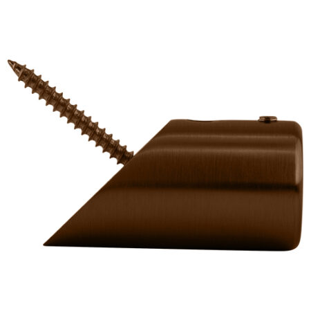 CRL SBB45ABRZ Antique Bronze Mitered Support Bar Bracket