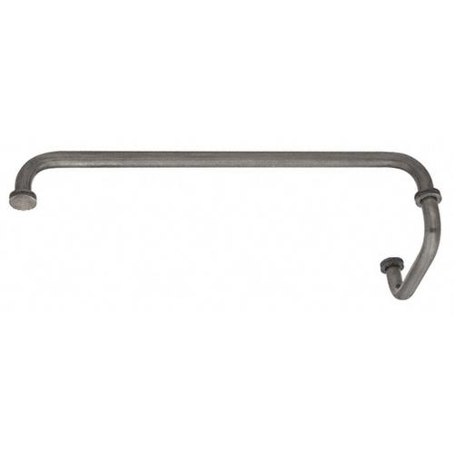 CRL SDP6TB24ABN Antique Brushed Nickel 24" Towel Bar With 6" Pull Handle Combination Set