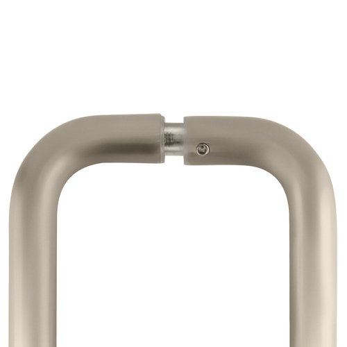 CRL SPH8CH Polished Chrome 8" Back-to-Back Solid Brass 3/4" Diameter Pull Handles with Metal Washers