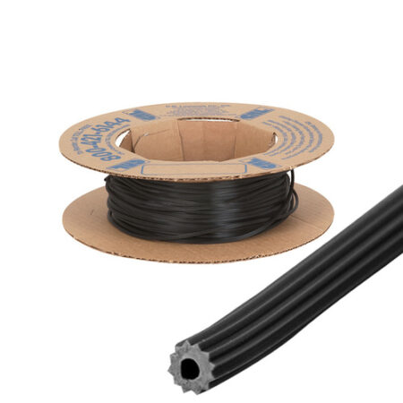 CRL SSBL170C .170" Black Screen Retainer Spline - 100 Foot Roll