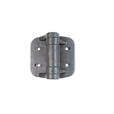 CRL TCHDR2BL Black Heavy Duty Self-Closing Round Post Hinge