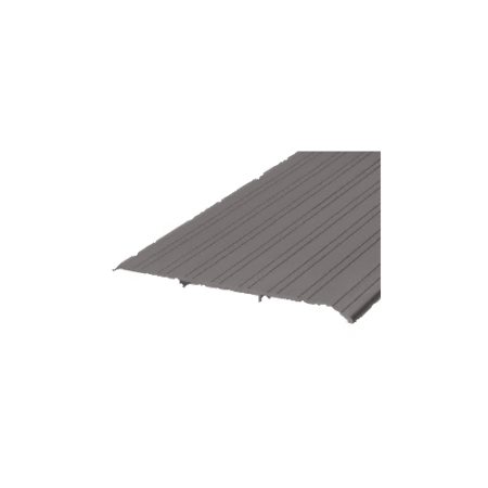 CRL TH019D72 Bronze 9" x 1/2" Saddle Aluminum Threshold - 73" Long