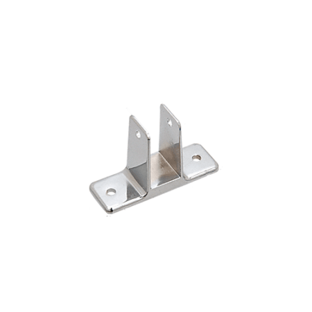 CRL TP720 Chrome 1-1/32" Two Ear Partition Bracket