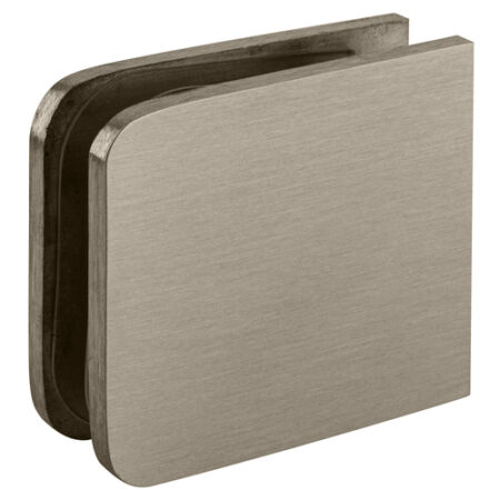 CRL UC79BN Brushed Nickel Oversized Fixed Panel U-Clamp