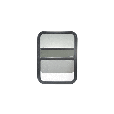 CRL VW7249 Universal Non-Contoured Vertical Lift Slider Window 25-1/4" x 29-1/4" with 2-1/4" Trim Ring