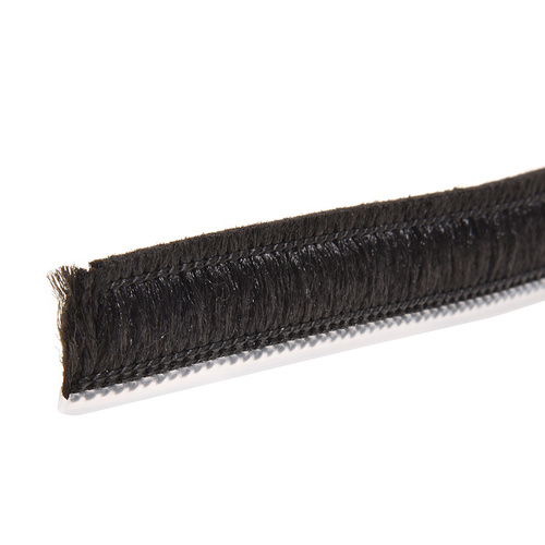 CRL A11545C Storefront Door Pile Weatherstrip - 100' Roll .450 Pile Height; .350 Backing Width