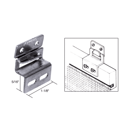 CRL WSC206M-XCP100 Screen and Storm Window Top Hanger - Bulk - pack of 100