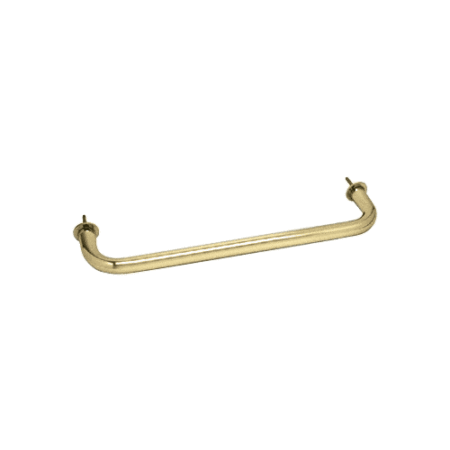 CRL WTB12BR Polished Brass 12" Wall Mounted Towel Bar