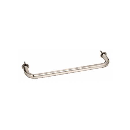 CRL WTB12PN Polished Nickel 12" Wall Mounted Towel Bar