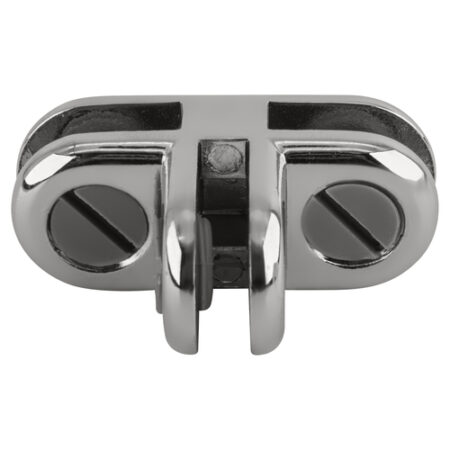 CRL ZLC3CH Chrome T-Style Three-Way 90 Degree Display Connector